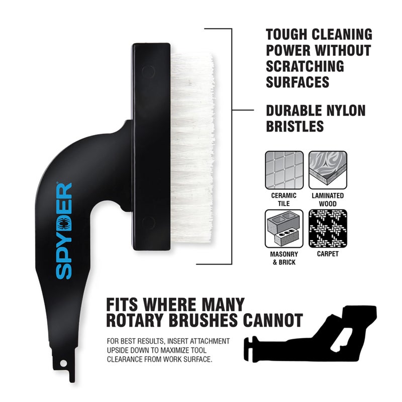 Spyder Products 400004 Nylon Brush Attachment - Image 2